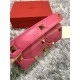 Valentino GARAVANI ROMAN STUD NAPPA CHAIN BAG Fuchsia High