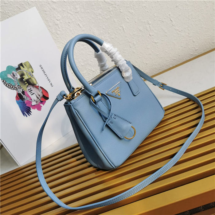 Prada Galleria Saffiano leather micro-bag Blue High