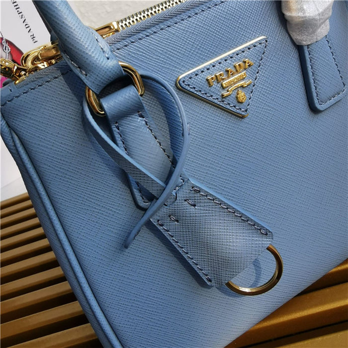 Prada Galleria Saffiano leather micro-bag Blue High