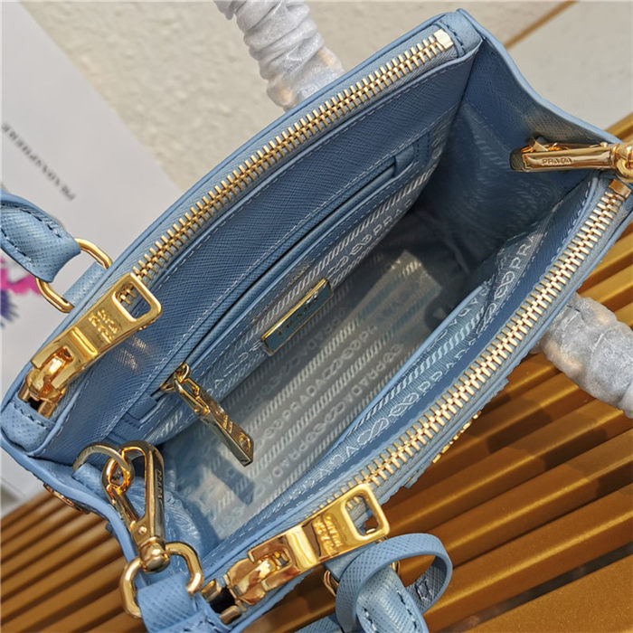 Prada Galleria Saffiano leather micro-bag Blue High