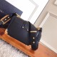 Prada Cahier Shoulder Bag In Black Leather High