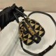 Prada Galleria embroidered jacquard fabric micro-bag 1BA846 High