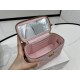 Chanel VANITY WITH CHAIN A96069 Lambskin Gold-Tone Metal Pink High