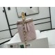 Chanel VANITY WITH CHAIN A96069 Lambskin Gold-Tone Metal Pink High