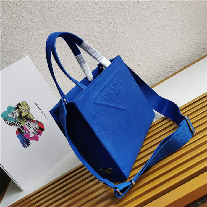 Prada Drill tote bag Blue High