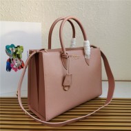 Prada Large Saffiano Leather Handbag Tote Pink High