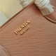 Prada Large Saffiano Leather Handbag Tote Pink High