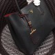 Prada Saffiano Double Medium Bag Black High