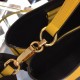 Prada Saffiano North South Double Medium Bag Yellow High