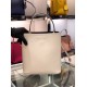 Prada Saffiano North South Double Medium Bag White High