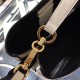 Prada Saffiano North South Double Medium Bag White High