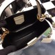 Prada Saffiano North South Double Medium Bag White High