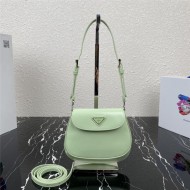 Prada Cleo brushed leather mini bag 1BH188 Green High