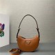 Prada Arqué leather mini shoulder bag 1BC199 Cognac High