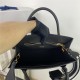 Prada Large Monochrome Bag 1BA155 In Black Saffiano Leather High