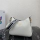 Prada Leather bag 1BC178 White High