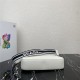 Prada Leather bag 1BC178 White High