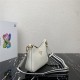 Prada Leather shoulder bag 1BH193 White High