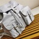 Prada Medium Nylon Backpack Grey High