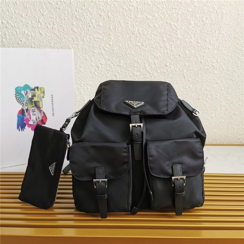 Prada Medium Nylon Backpack High