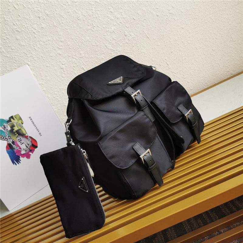 Prada Medium Nylon Backpack High