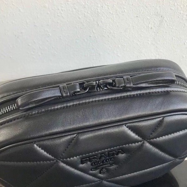 Prada Spectrum Camera Bag In Black Nappa Leather High