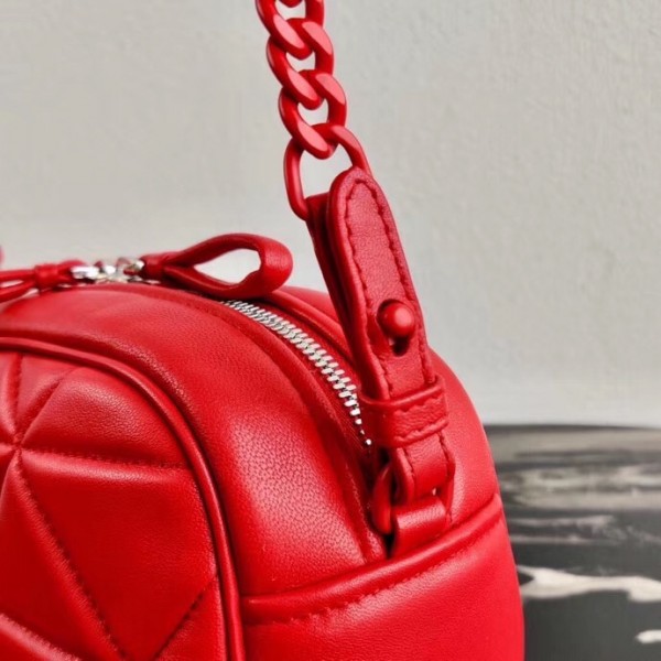 Prada Spectrum Camera Bag In Red Nappa Leather High