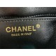 SMALL FLAP BAG AS3214 Lambskin & Gold-Tone Metal Black A