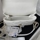 MINI FLAP BAG WITH TOP HANDLE Grained Calfskin Gold Metal White A