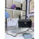 Chanel VANITY WITH CHAIN AP2199 Lambskin Gold-Tone Metal Black High