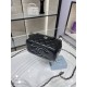 Chanel VANITY WITH CHAIN AP2199 Lambskin Gold-Tone Metal Black High