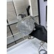 Chanel VANITY WITH CHAIN AP2199 Lambskin Gold-Tone Metal Grey High