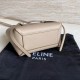 Celine Pico Belt Bag In Light Taupe Grained Calfskin High