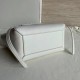 Celine Nano Belt Bag In White Grained Calfskin High