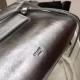 Celine Nano Belt Bag In Silver Lambskin High