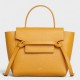 Celine Nano Belt Bag In Ocre Grained Calfskin High