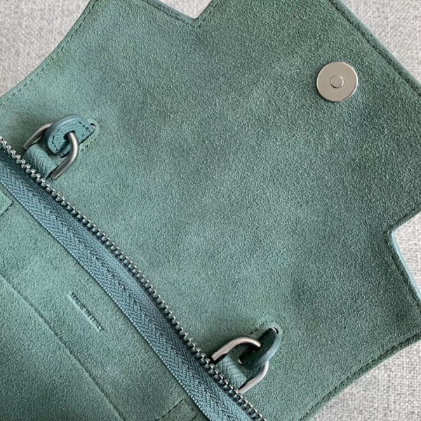 Celine Nano Belt Bag In Celadon Grained Calfskin High