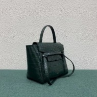 Celine Nano Belt Bag In Amazone Crocodile Embossed Calfskin High