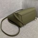 Celine Micro Belt Bag In Army Green Grained Calfskin High