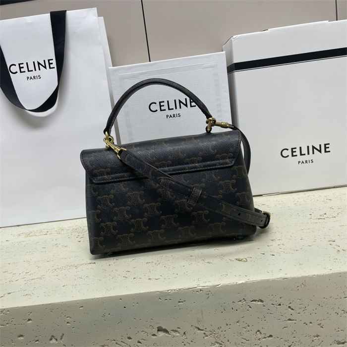 Celine TEEN NINO BAG in Triomphe Canvas High