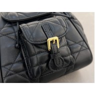 Dior CARO BACKPACK SMALL Macrocannage Lambskin High