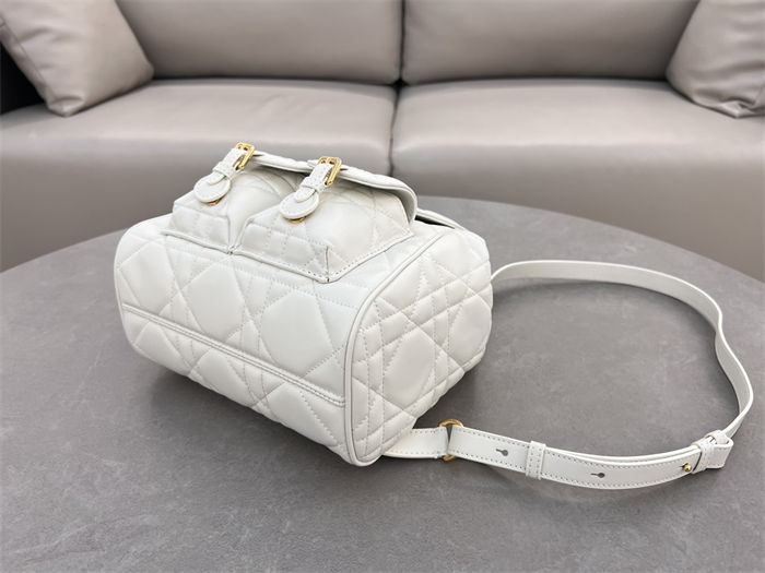 Dior CARO BACKPACK MEDIUM Macrocannage Lambskin High