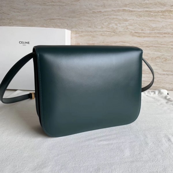 Celine Medium Classic Box Bag In Amazone Box Calfskin High