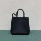 Celine Small Folded Cabas In Black Grained Calfskin High