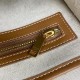 Celine Horizontal Cabas Bag With Brown Triomphe Embroidery High