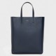 Celine Cabas Small Bag In Navy Blue Calfskin High