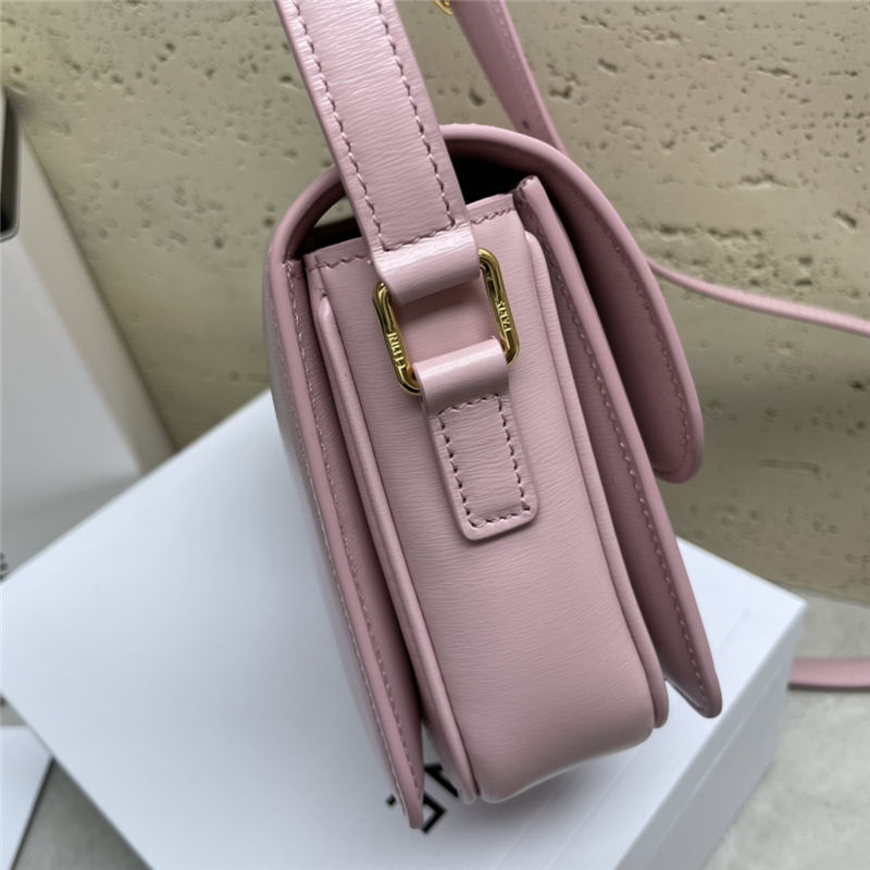 Celine Teen Triomphe Bag Shiny Calfskin Pink High