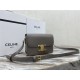 Celine Teen Triomphe Bag Shiny Calfskin Grey High