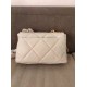 Large Chanel 19 Flap Bag Goatskin/Lambskin High