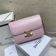 Celine Triomphe Medium Bag Calfskin Pink High